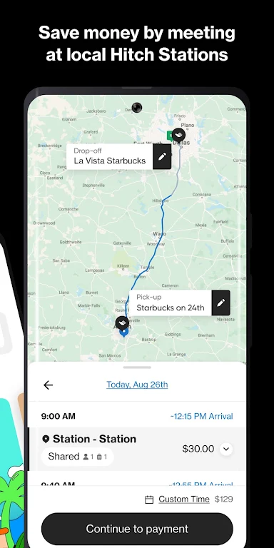 Hitch - Rides between Cities Screenshot 2 