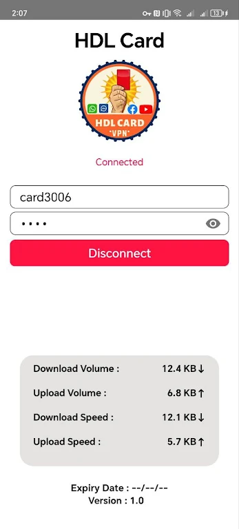 HDL CARD VPN Screenshot 3