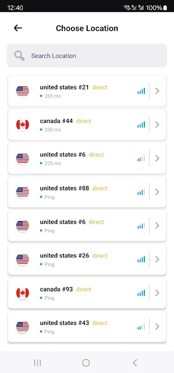 White VPN Screenshot 4 