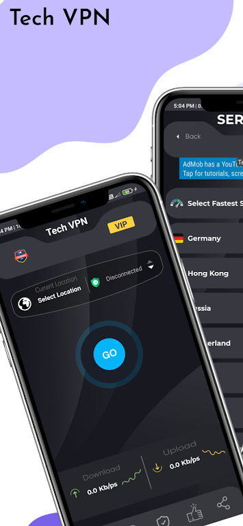 TechVPN : Secure VPN Proxy Screenshot 1 