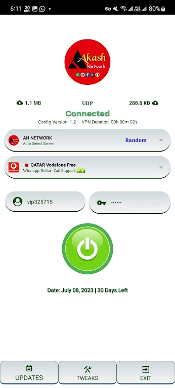 AKASH NetWork Lite - Safe VPN Screenshot 3 