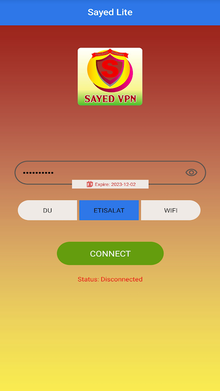 Sayed VPN - CyberGuard Screenshot 3 