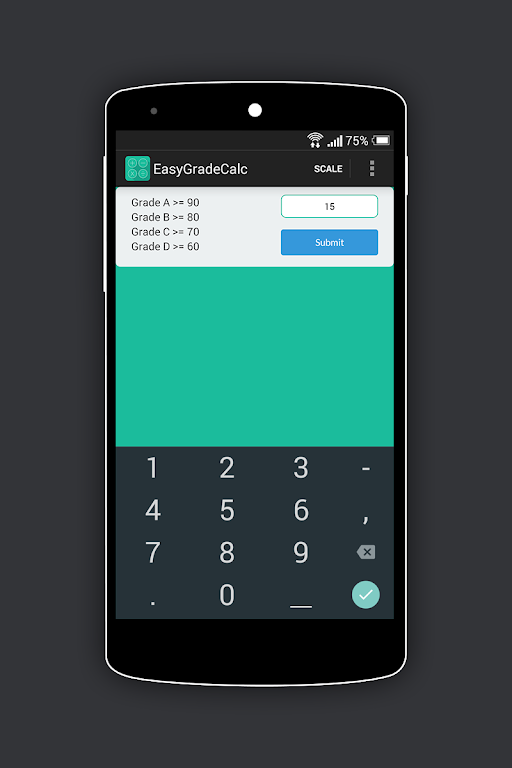 Easy Grade Calculator Screenshot 3