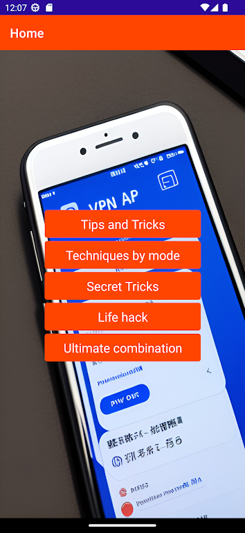 VPN App Guide Screenshot 1