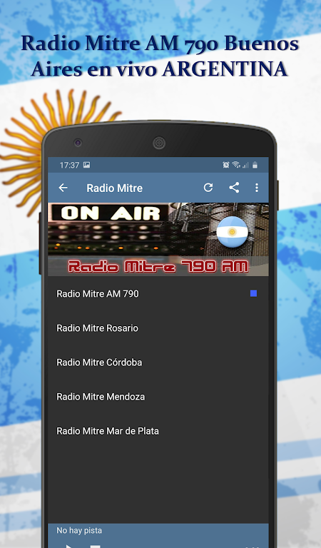 Radio Mitre AM 790 Argentina Screenshot 1