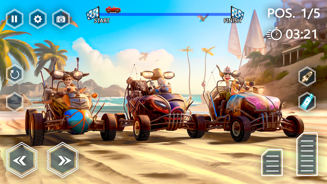 Buggy Racing: Kart Race 3D Mod Screenshot 3 