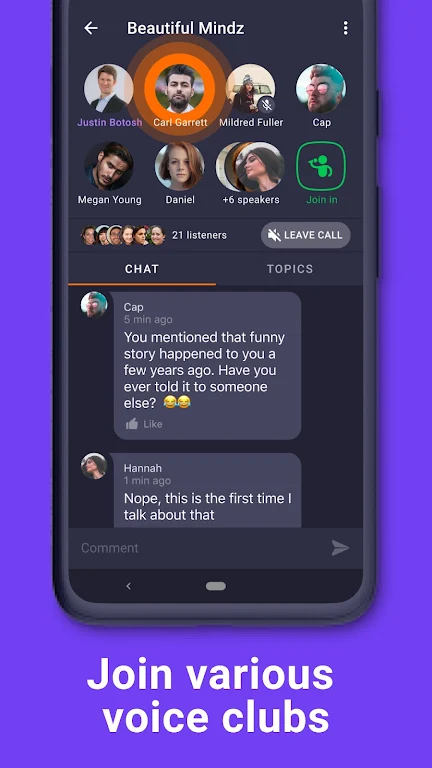 Wakie Voice Chat: Make Friends Screenshot 3 