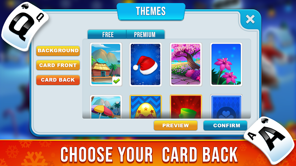 Forty Thieves Solitaire Game Screenshot 3 