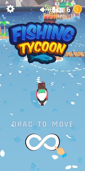 Idle Fishing Tycoon: Hook It! Mod Screenshot 1