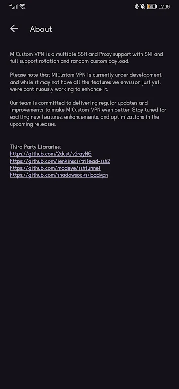 MiCustom VPN Screenshot 3