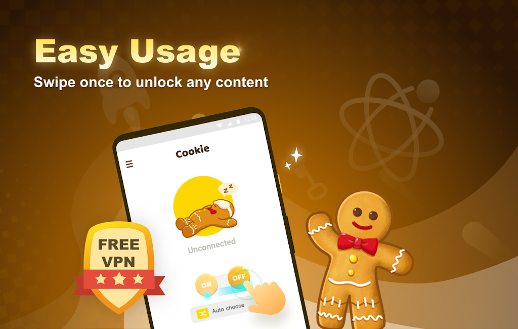 Cookie VPN & Secure Proxy Screenshot 1