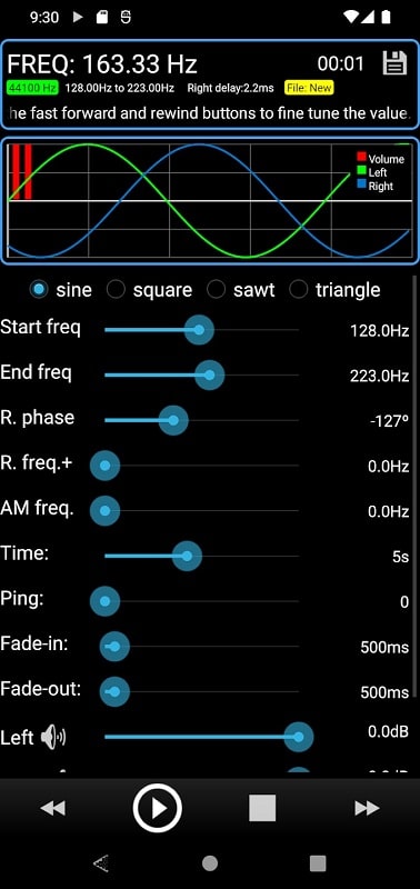 Tone Generator PRO Screenshot 3 