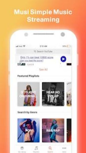 Musi : Simple Music Streaming Advice 2019 Screenshot 1 