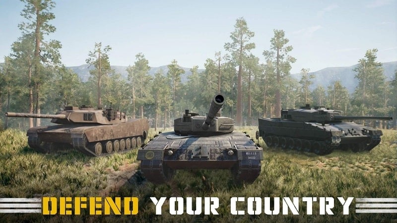 Tank Warfare: PvP Blitz Game Screenshot 1 