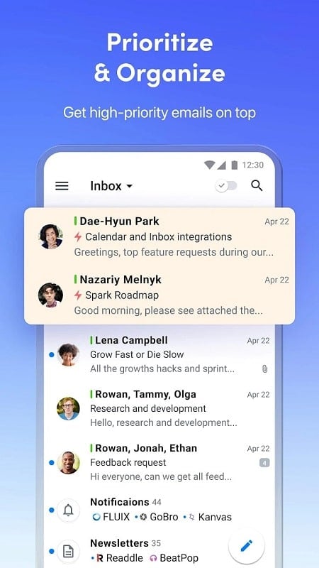 Spark Mail Screenshot 3 