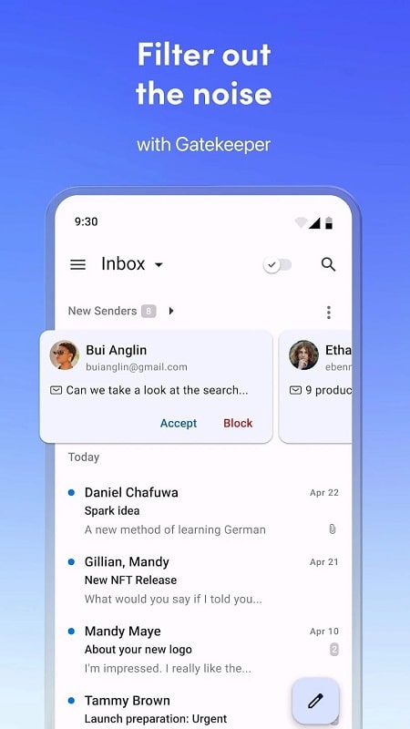 Spark Mail Screenshot 2 