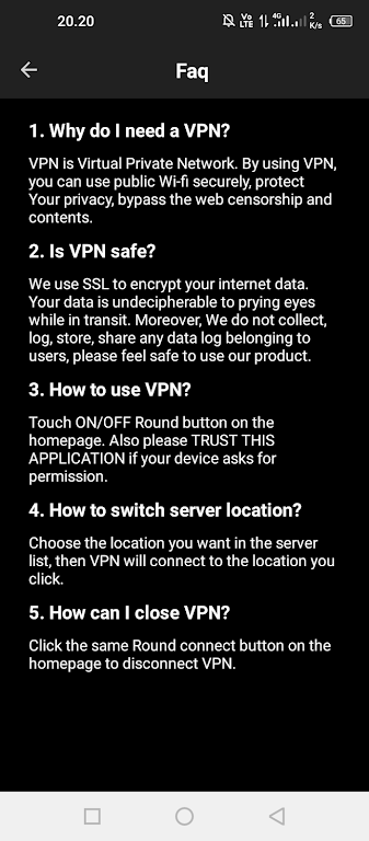 Steak VPN Unlimited Proxy Screenshot 3