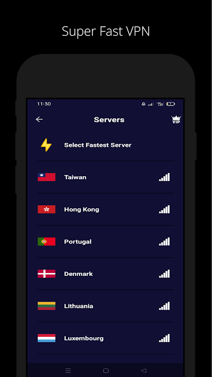 XGamer VPN: Pro Gaming VPN Screenshot 2 