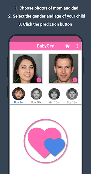 BabyGen  - Predict Baby Face Mod Screenshot 1 