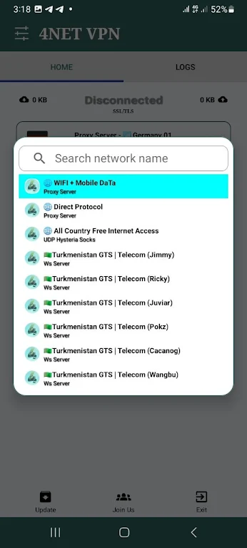 4NET VPN - Fast & Secure Screenshot 3