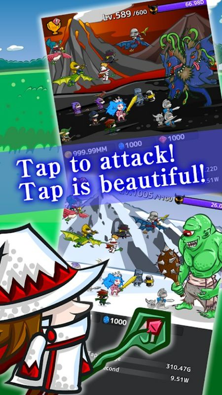 Clicker RPG Tap Princess Screenshot 2 