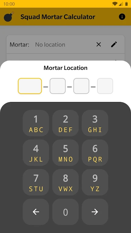 Squad Mortar Calculator Screenshot 3