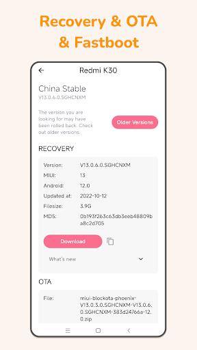 MIUI Downloader & HyperOS Screenshot 3 