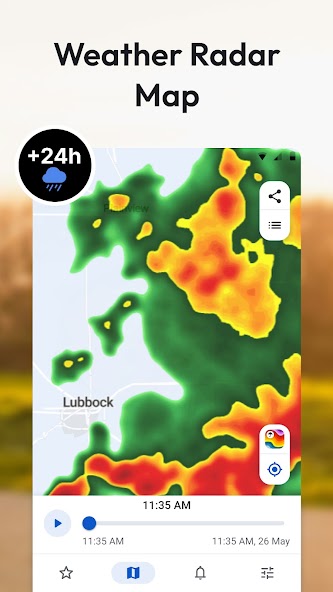 Weather Radar RainViewer Mod Screenshot 1 