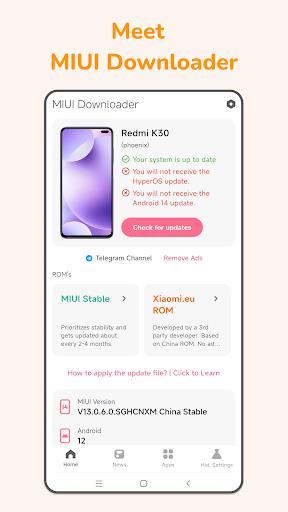 MIUI Downloader & HyperOS Screenshot 1