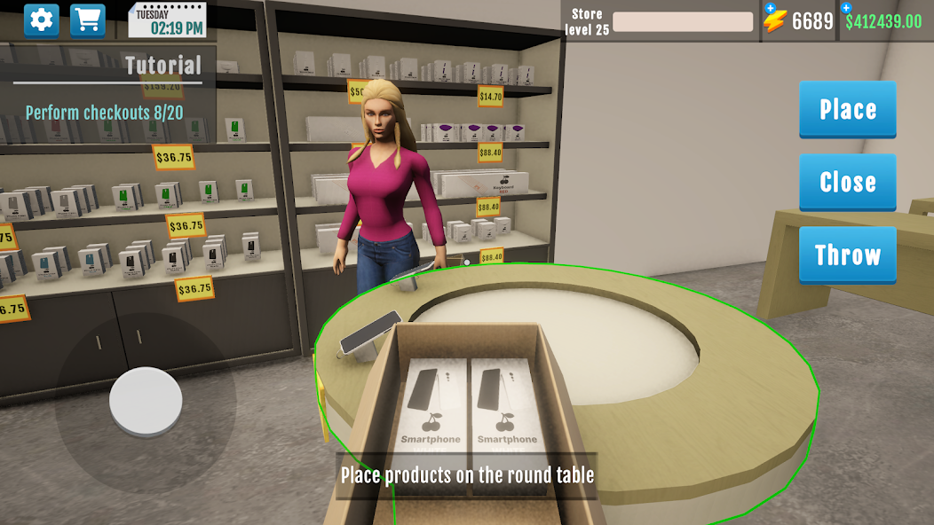 Electronics Store Simulator 3D Mod Screenshot 3 