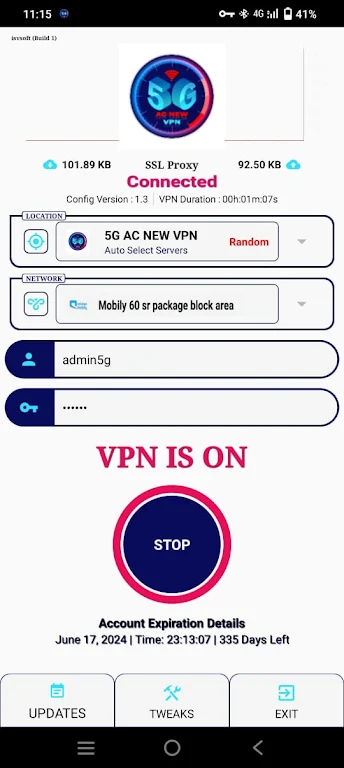 5G AC NEW VPN Screenshot 3 