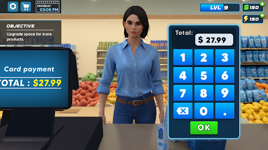 Supermarket Manager 3D Store Mod Screenshot 1 