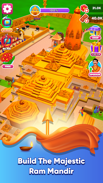 Shri Ram Mandir Game Mod Screenshot 2 