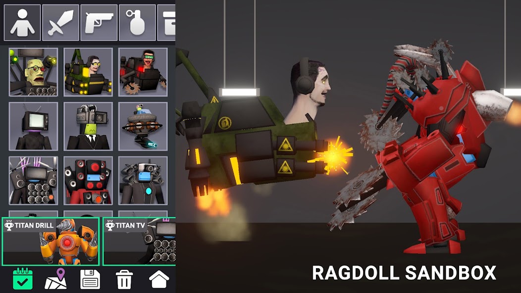 Last Play: Ragdoll Sandbox Mod Screenshot 1 