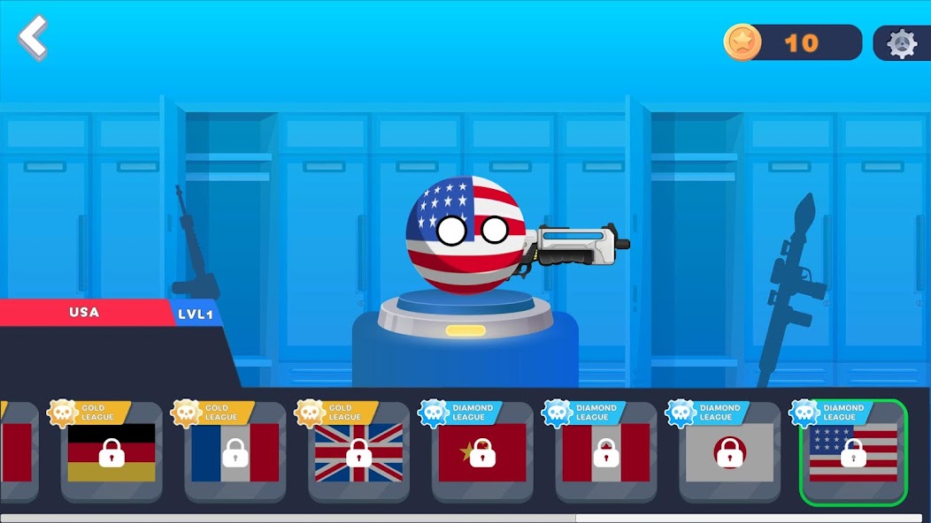 Countryballs: Mad Battle Mod Screenshot 2 