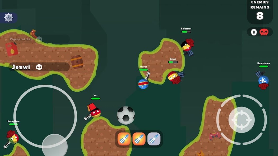 Countryballs: Mad Battle Mod Screenshot 1 