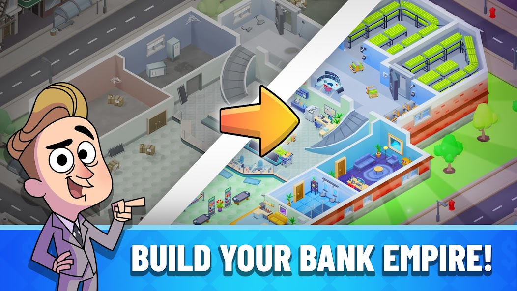 Idle Bank Tycoon: Money Empire Mod Screenshot 4 