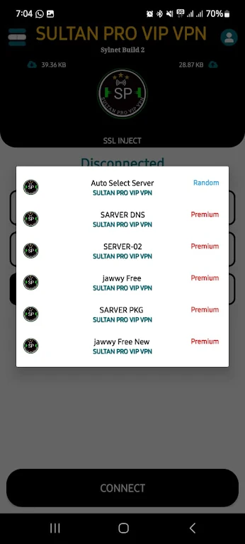 SULTAN PRO VIP VPN Screenshot 4 