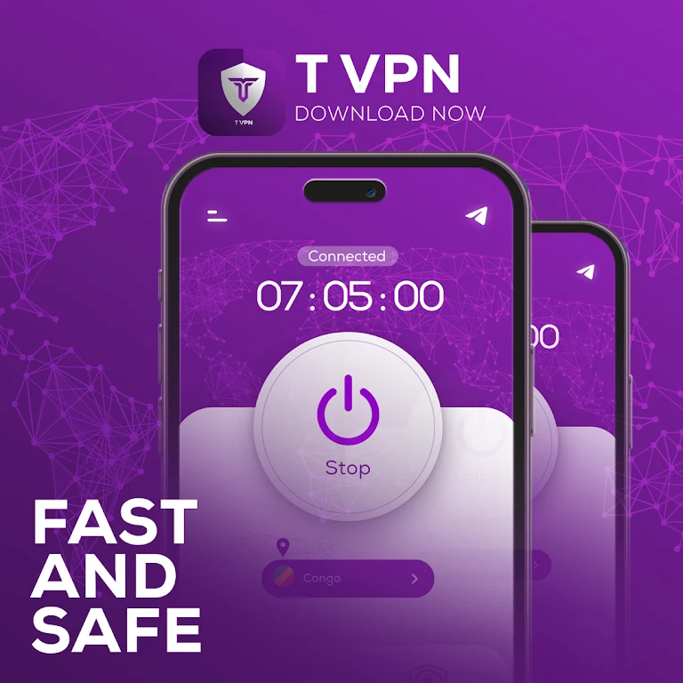 T VPN - Fast & Proxy Screenshot 1 