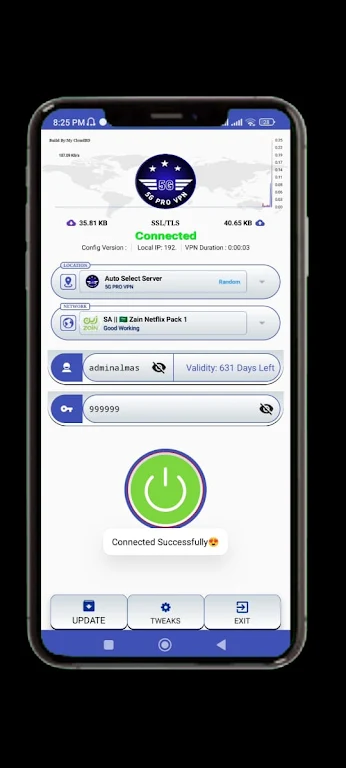 5G PRO VPN Screenshot 2