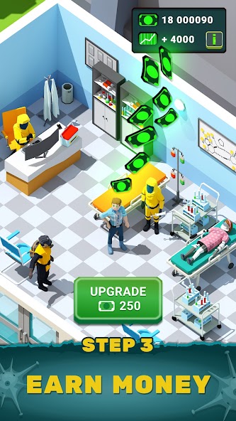 Zombie Hospital - Idle Tycoon Mod Screenshot 3