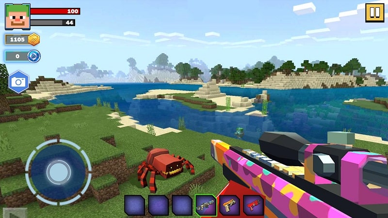 Fire Craft: 3D Pixel World Screenshot 3 