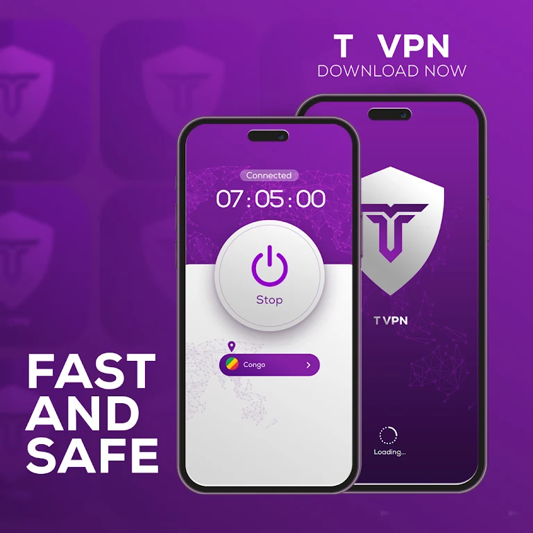 T VPN - Fast & Proxy Screenshot 2 