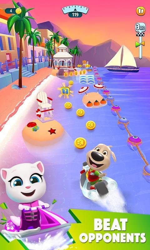 Talking Tom Jetski 2 Screenshot 2 