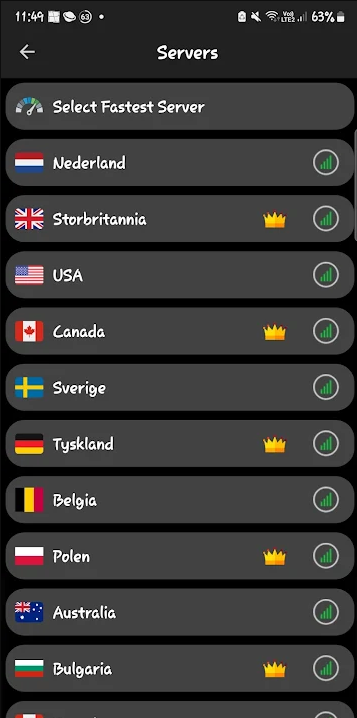 CheapVPN Screenshot 1 