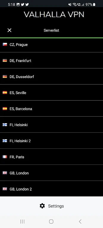 Valhalla VPN Screenshot 3 
