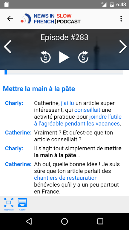 News in Slow French Screenshot 3