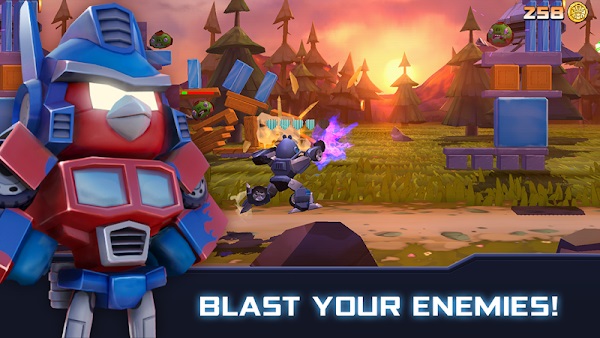 Angry Birds Transformers Mod Screenshot 2