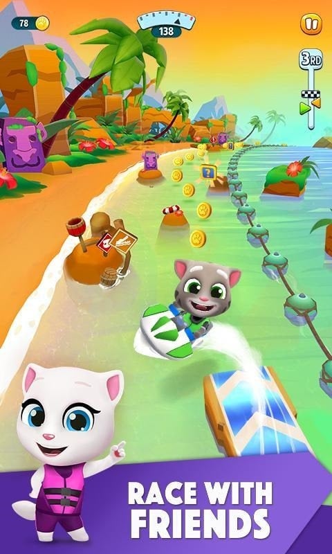 Talking Tom Jetski 2 Screenshot 1 