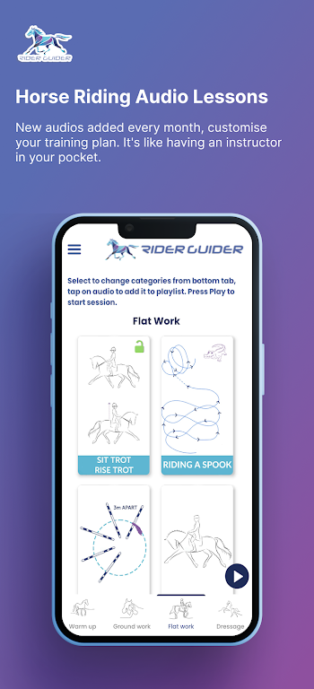 Rider Guider Equestrian App Screenshot 1